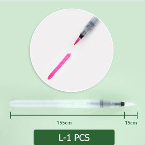 Water Pen Set/6 Paket Kuas Cat Air Lembut untuk Menggambar/Melukis Different Shape Large Capacity Barrel Watercolor Brush For Watercolor Painting