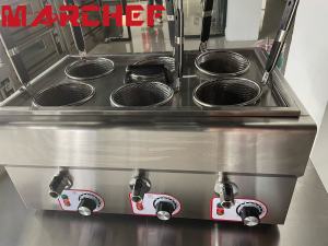 Bếp trụng mỳ nồi luộc mỳ 6 họng Marchef EPC-6S 220V/6kW