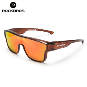 ROCKBROS Polarized Sunglasses for Men Women Sun Protection Anti-UV Cycling Sunglasses Super Light Running Sunglasses for Driving Fishing Camping Hiking