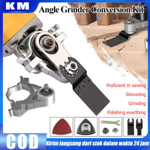 Angle Grinder Konverter Adapter Gerinda Oskilasi Set Pengubah Mesin Gurinda Ke Oscilating Tool Multi Cutting Cutter Ubah Grinda Grenda Multifungsi Tools Adaptor M10