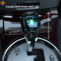 Drive in Style: Esunny Crystal Shift Knob - LED Illuminated Luxury Gear Shift for Enhanced Car Interiors - Compatible with Mazda, Toyota, Lexus Models and More - Quick Charging, Easy Install, High-End Aesthetics. 