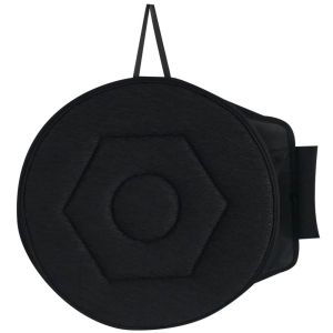 QIXING 360° Rotating 360° Rotating Car Seat Cushion 360 Degree Rotation Swivel Rotation Car Chair Cover Soft Mats Soft Rotation Car Seat Pad Vehicle Auto