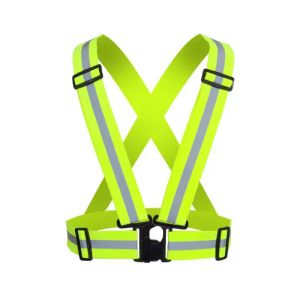 Rompi proyek V SAFETY VEST karet scotlight reflect keamanan aman