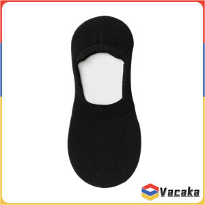 Vacaka Breathable Womens Invisible Non-Slip Boat Socks Mesh Design Polyester Soles Boat Socks