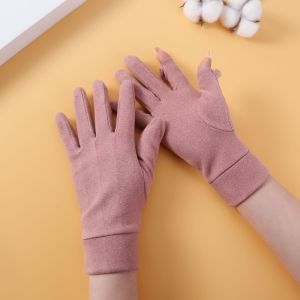 UNIITY Ấm áp Găng tay mùa đông Ngón tay đầy đủ Chống gió Găng tay lái xe Chống lạnh Găng tay chống lạnh chống gió Phụ nữ