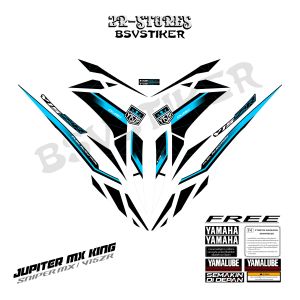 striping y15 zr king logo grafis sku42 - stiker mx king 150 - exciter - sniper 150 Motorcycle