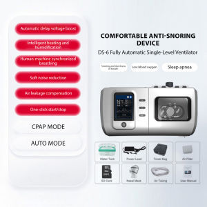 Auto CPAP Machine For Sleep Apnea & Snoring Auto Adjusting Pressure With Built-In Humidifier Home Use For COPD Comfortable Breathing