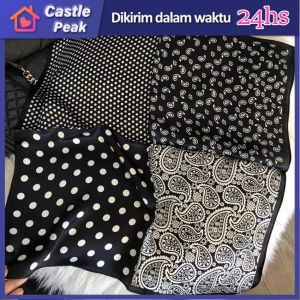 Neck Scarf 70X70Cm/Silk Scarf/Syal Leher Wanita/ Syal Pramugari Scraf Sutra/Syal Kepala Syal Tas Silk Import Quality Aksesoris Wanita