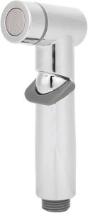 Bidet Sprayer Head Stainless Steel Handheld Bidet Sprayer for Toilet Modern Simple Household Bathroom Shower Bidet Attachment for Cloth Diaper Shattaf(G1/2")