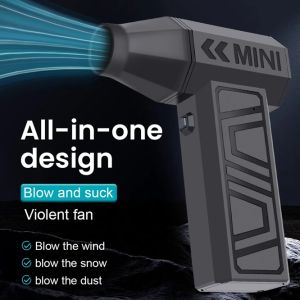 Mini Turbo Jet Fan X3 Mini Jet Blower Mini Jet Blower Portable Electric Air Duster Cordless