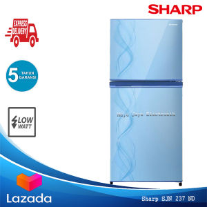 Kulkas 2 Pintu SHARP SJ 237 ND Kirey III 220 Liter Garansi Resmi 5th No Frost Low Watt