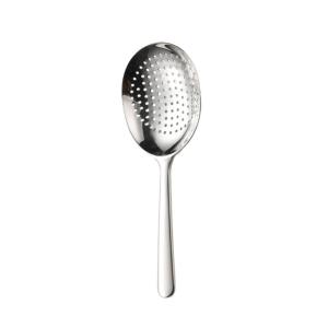 Stainless Steel Short Handle Scooper Serving Spoon For Thick Sauces Soups And Outdoor BBQ Applications