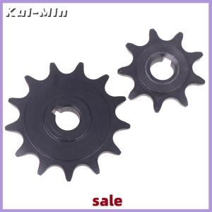 Kui-Min เฟืองโซ่รถไฟฟ้า9 13ฟันประเภทจักรยาน410เฟืองมอเตอร์เฟืองเหล็กคาร์บอนสำหรับชิ้นส่วนจักรยานทั่วไป