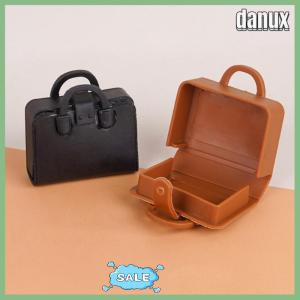 danux บ้านตุ๊กตาจิ๋ว1ชุดเก้าอี้1:12กระเป๋านักเรียนโมเดลตกแต่งห้องเรียนอุปกรณ์ตกแต่งบ้านตุ๊กตา