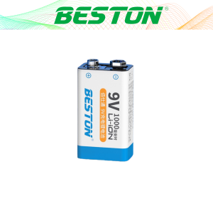 Bộ pin sạc 9V Beston M7023 Ni-MH/Lithium dùng cho micro karaoke đồng hồ đo điện đồ chơi đèn pin