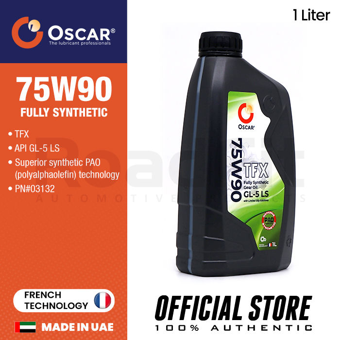 OSCAR TFX SAE 75W90 Fully Synthetic API GL-4/GL-5 LS Superior Synthetic ...