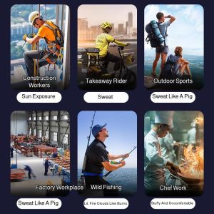 Portable Hanging Waist Fan Clip Waist Long Range Usb Charging Outdoor Work Portable Fan