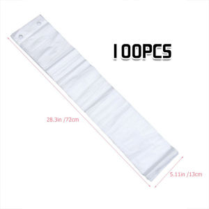 13*72cm Tas Payung Panjang HDPE Umbrella Bag Penebalan Selongsong Kantong Sekali Pakai 100PCS