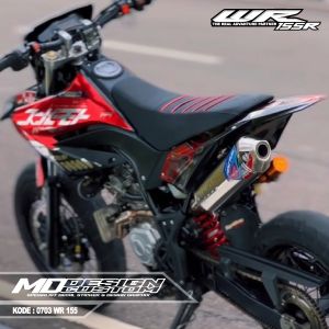 0703 (COD) Sticker Decal WR 155 Full Crome Bebas Request Terbaru - Sticker Premium WR Terbaru - Sticker Variasi WR155 GORDON Terbaru - Sticker Striping WR 155R Terbaru