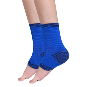 Kids Ankle Brace Compression Foot Sleeves with Arch Support Breathable Ankle Compression Sock for Basketball Football