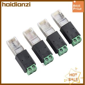 haidianzi RJ45 to RS485 Converter RJ45 Terminal Adapter RJ45 to RS485 Adapter Head to Terminal