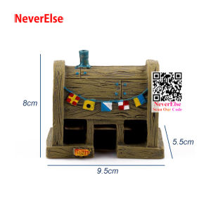 Fishtank đồ trang trí bể cá nhà hoạt hình hang nấp Phục sinh đảo trang trí hồ cá nhựa waterscape krusty krab nhà hàng/Nhà Hình Trái Dứa/bạch tuộc nhà trang trí hồ cá trang trí ẩn nhà hồ cá đồ trang trí hình hoạt hình tượng Hang đá