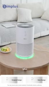 Simplus Air Purifier 330m³/h CADRSmart App Control丨35dB Ultra-Quiet Removes Dust Smell Dander OxyCare-A4 App