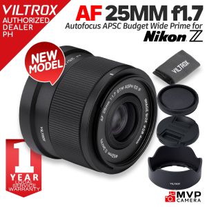 VILTROX NEW 25mm f1.7 AIR APSC AF Autofocus Wide Portrait Prime Lens NIkon Z mount Zmount MVP CAMERA