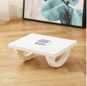 Supermarket Massage Foot Stool - Non-Slip Ergonomic Foot Rest for Office Home & Desk (3 Colors) MY-026