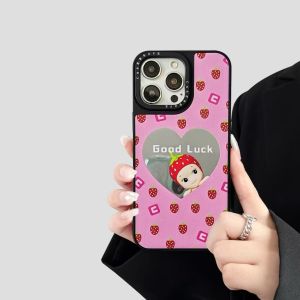 ส่งจากไทย เร็ว1-2วัน case เคสมือถือ ใช้สำหรับ Vivo Y03 Y17 Y17s Y28 5g Y20 Y21 Y27 Y36 Y28 4g V29 Y100 เคส Sonny Angel ลายผลไม้ ขอบนิ่ม กระจกหัวใจ
