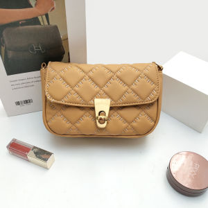 Tas selempang wanita premium tali rantai shoulder bag korea slempang cewek tas cewek kulit sintetis