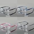 semi-rimless glasses  frame  classic  optical  eyeglasses half frame for men/women  durable rectangular  spectacles frame clear lens. 