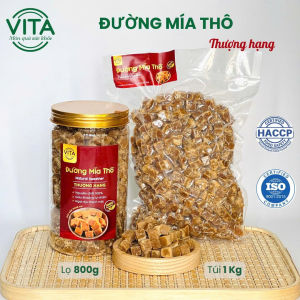 Đường Mía Thô Tự Nhiên (dạng viên hoặc dạng mịn) Vitafoods Nghệ An