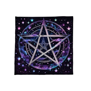 Divinations Tablecloth Star Circle Astrology Tarots Tablecloth Altars Cloth Divinations Board Game Accessory