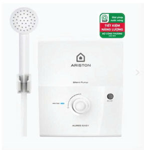 Máy tắm nước nóng trực tiếp ARISTON AURES EASY 3.5 4.5P có bơm