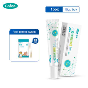 Cofoe y tế Miệng loét Gel miệng kháng khuẩn Kem viêm miệng Relief đau & kích thích Miệng loét & tai ương lở loét Gel