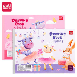 Deli Painting Book / Buku Gambar 20 Lembar Kertas Tebal Tidak Tembus 73377