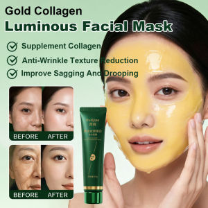 Gold Collagen Peptide Firming Mask Anti Aging Skin Tightening Hydrating Sheet Mask