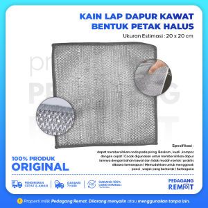 Kain Lap Dapur Kawat Bentuk Petak Halus