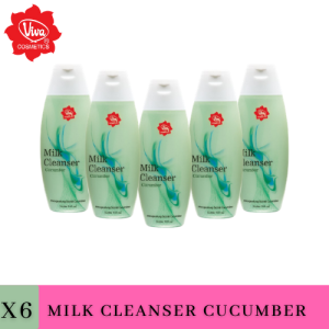 Viva Milk Cleanser Cucumber 100 ml x 6 Pcs