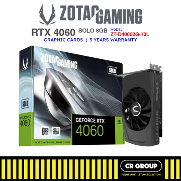 ZOTAC GeForce RTX 4060 SOLO ZOTAC Gaming GeForce RTX 4060 Solo 8GB
