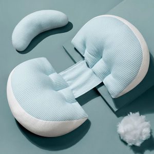 Pregnancy Pillow for Side Sleeper Maternity Belly Support Pillows Pregnancy Back Waist Support Cushion Multi-use Women U-Shaped Waist Back Pregnancy Pillow