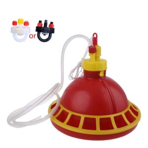CARING PETS Bell Type Poultry Water Dispenser Automatic Durable Fountaion Kettle Farming Equipment Easy to Fill Chicken Feeder Chickens