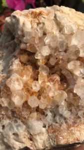 Mảng đá Thạch Anh vàng tự nhiên Citrine to Ms64