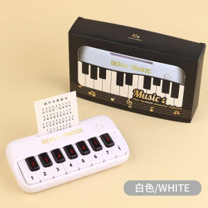 COD การพัฒนาของเล่นมีเสียงมีไฟเปียโนดนตรีสําหรับเด็กของเล่นสำหรับเด็กChildrens Colorful Light Pocket Electronic Keyboard Music Toy Multi-Functional Music Keyboard Small