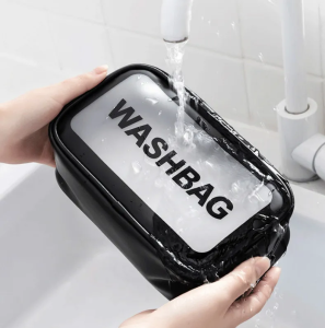 (M size+free gift)wash bag travel waterproof washbag makeup travel organizer bag Beg kosmetik beg makeup beg simpanan solek 化妆包 旅行化妆收纳袋
