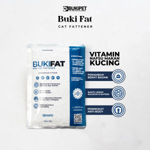 Penggemuk Vitamin Pelebat Bulu Kucing-BUKI FAT CAT FATTENER