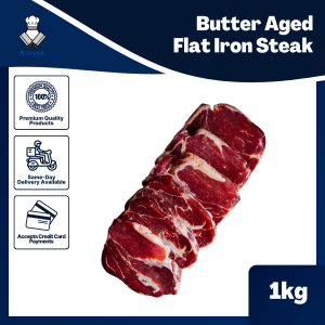 Butter Aged Flat Iron Steak (The Fat Butcher)