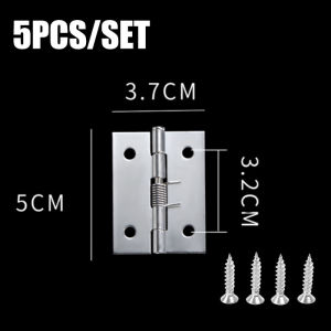 304 Stainless Steel Spring Closure Hinge Spring Door Internal Hinge Diy Cabinet Door Closer Automatic Return Hinge