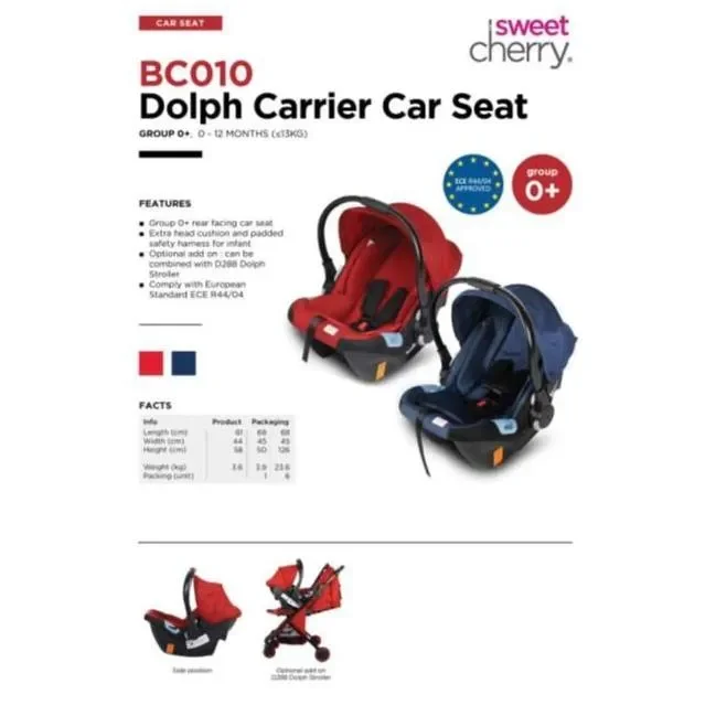 Sweet cherry d288 dolph 2024 stroller